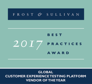 Frost and Sullivan Best Practices Award 2017