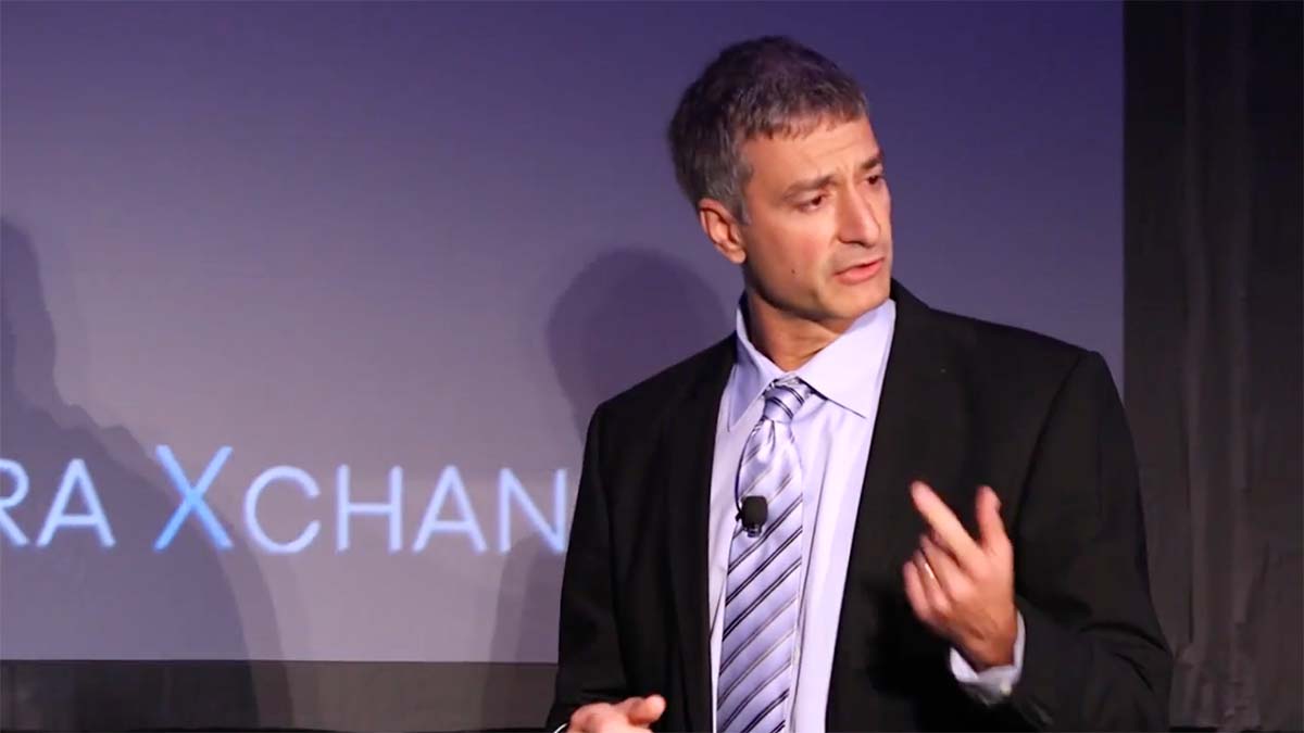 Tom Fejes speaking at Xchange 2018