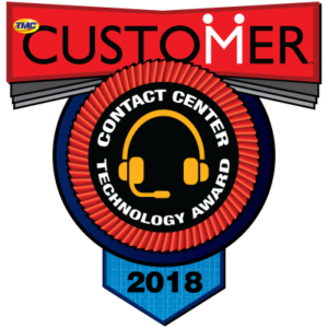 TMC Customer Contact Center Technology Award 2018