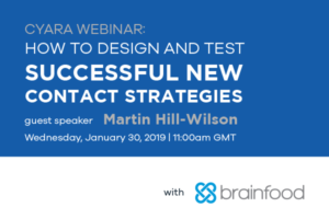 Webinar: How to Design and Test Successful New Contact Strategies