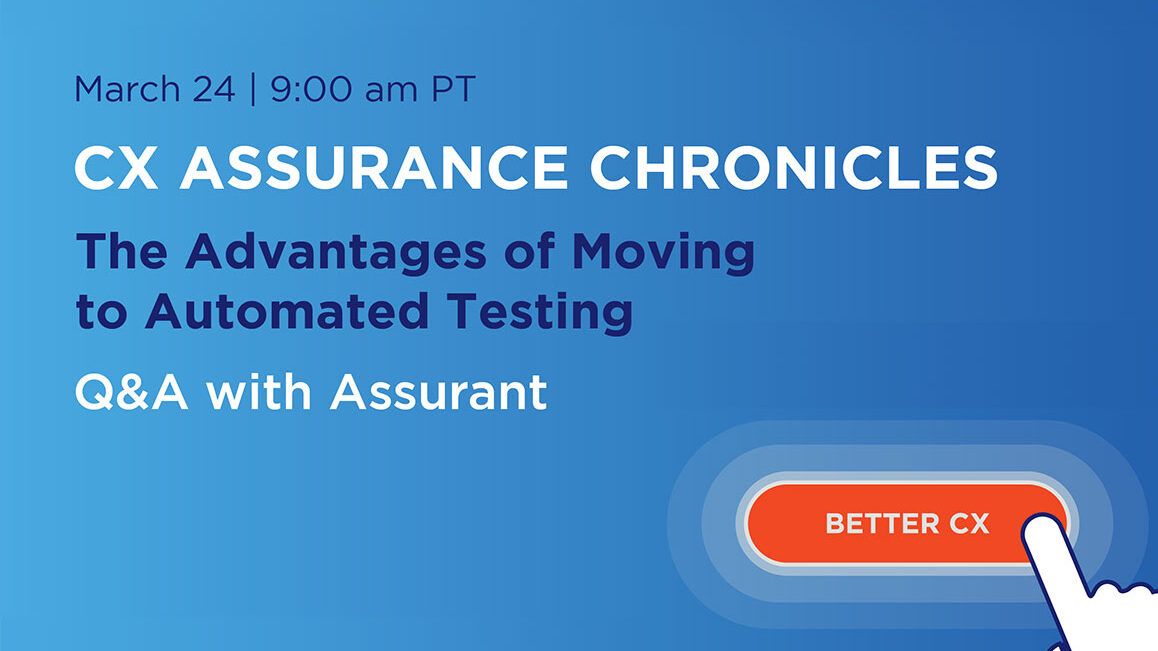 CX Assurance Chronicles-Assurant Webinar