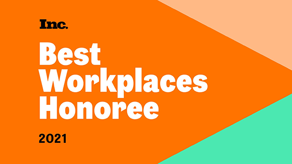 Inc 2021 Best Workplaces Honoree social tile