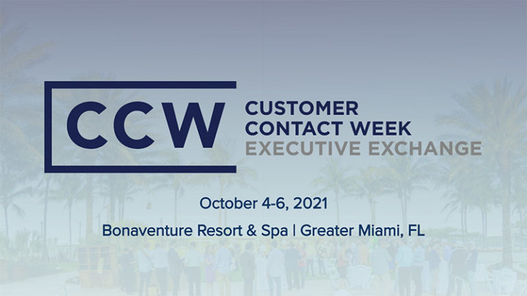Customer Contact Week-Executive Exchange-2021-Miami FL