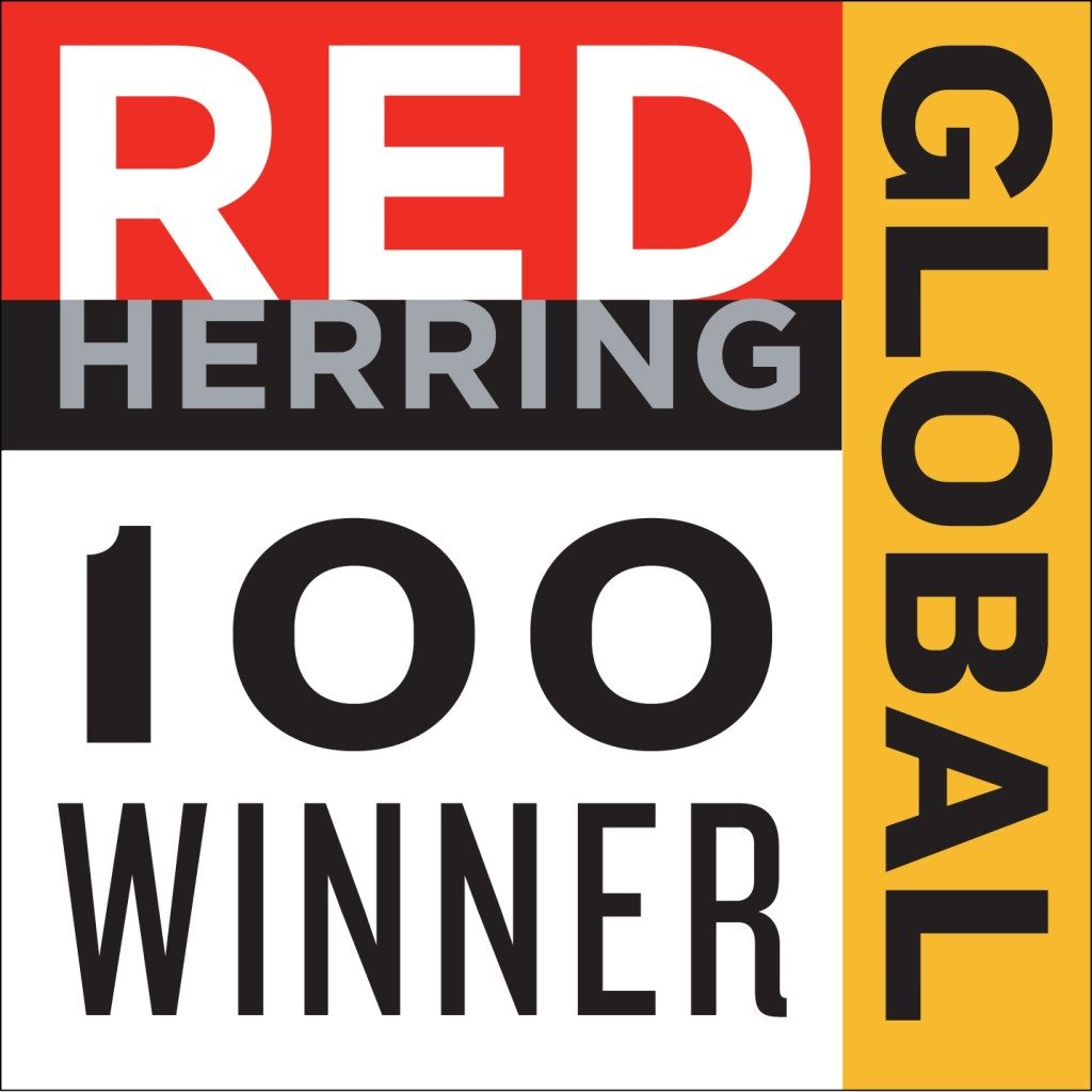 Lauréat du prix Red Herring Global 100