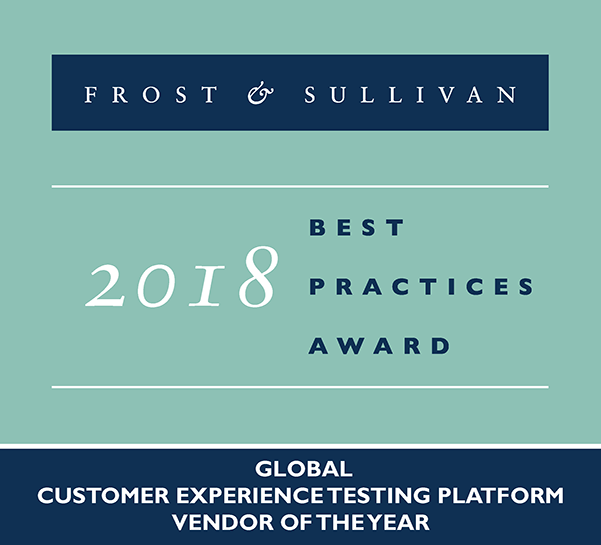 Frost and Sullivan Best Practices Award 2018
