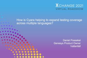 Vattenfall Q&A: How is Cyara helping to expand testing coverage across multiple languages?