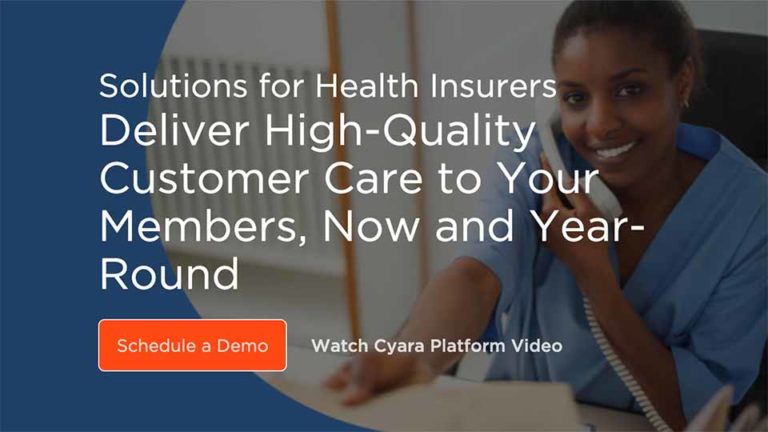 Solutions for Health Insurers: Deliver High-Quality Customer Care to Your Members