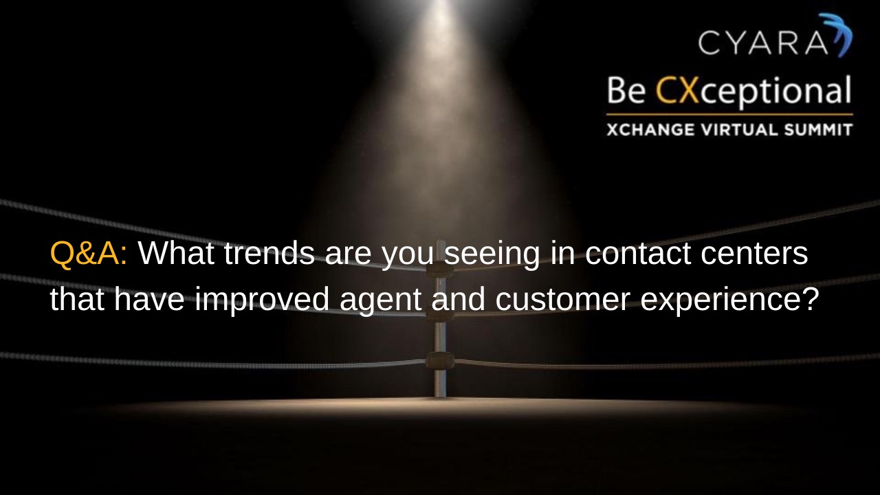 AWS Q&A: What trends are you seeing in contact centers that have improved agent and customer experience?