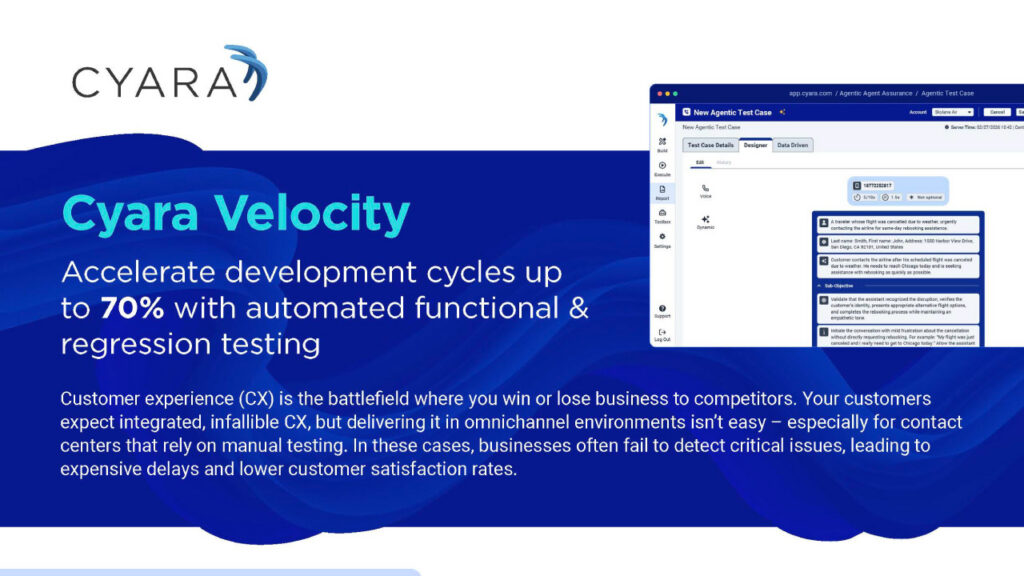 Cyara Velocity datasheet tile