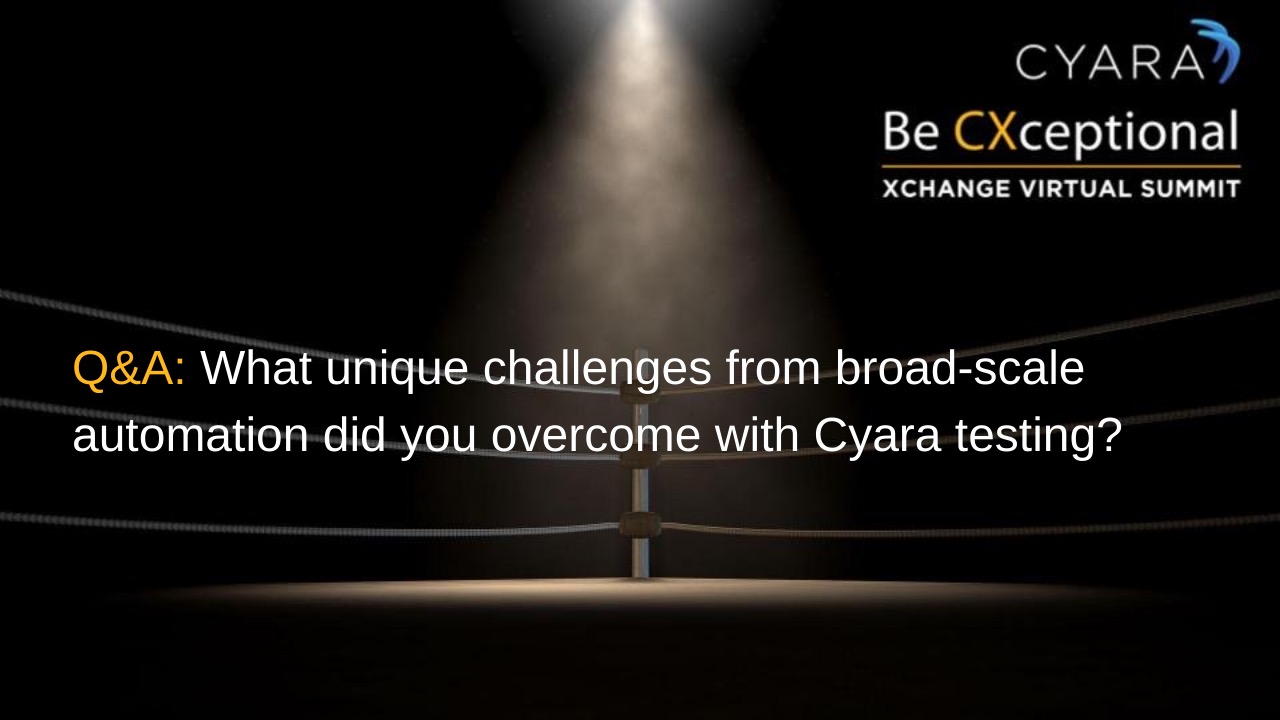 Microsoft Q&A: What unique challenges from broad-scale automation did you overcome with Cyara testing?