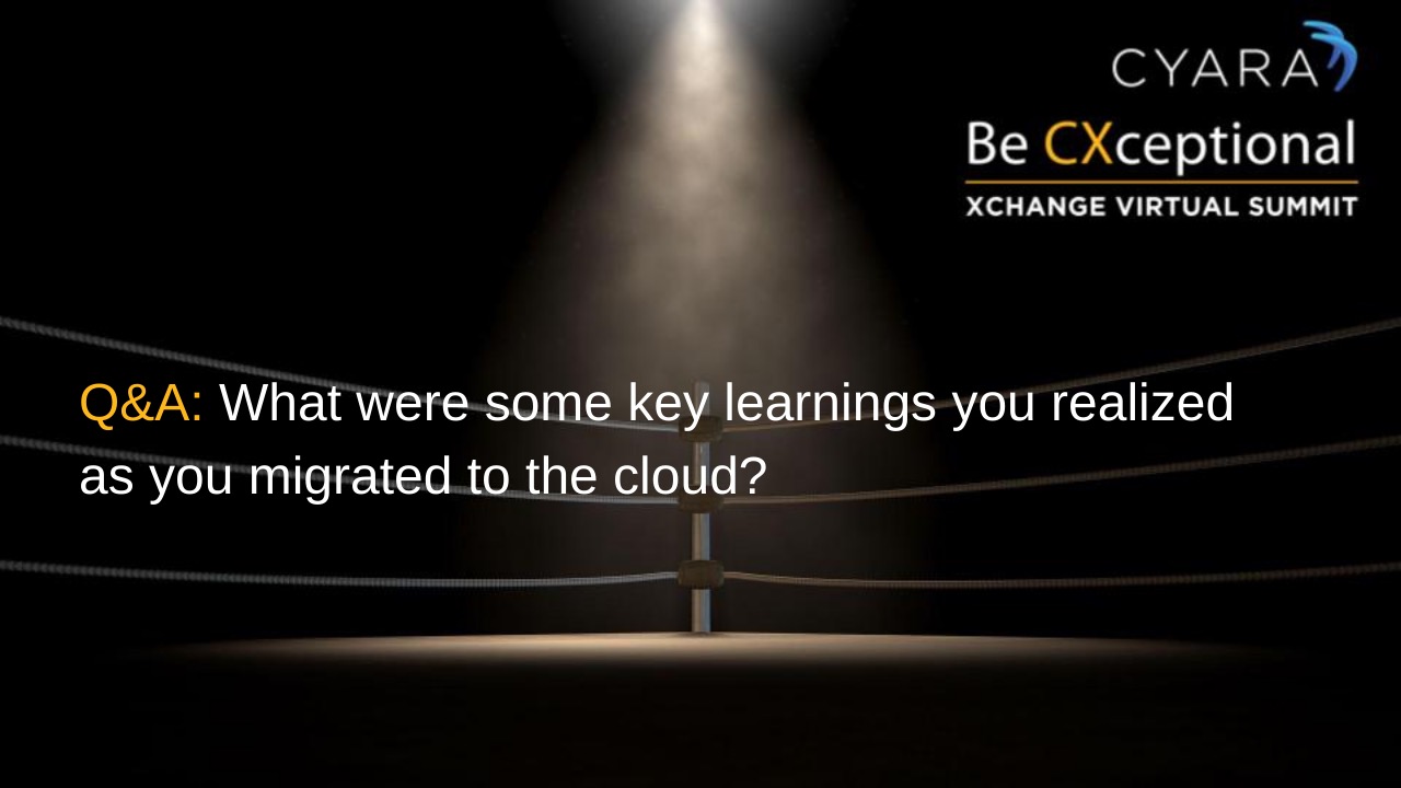 Vanguard Q&A: What were some key learnings you realized as you migrated to the cloud?
