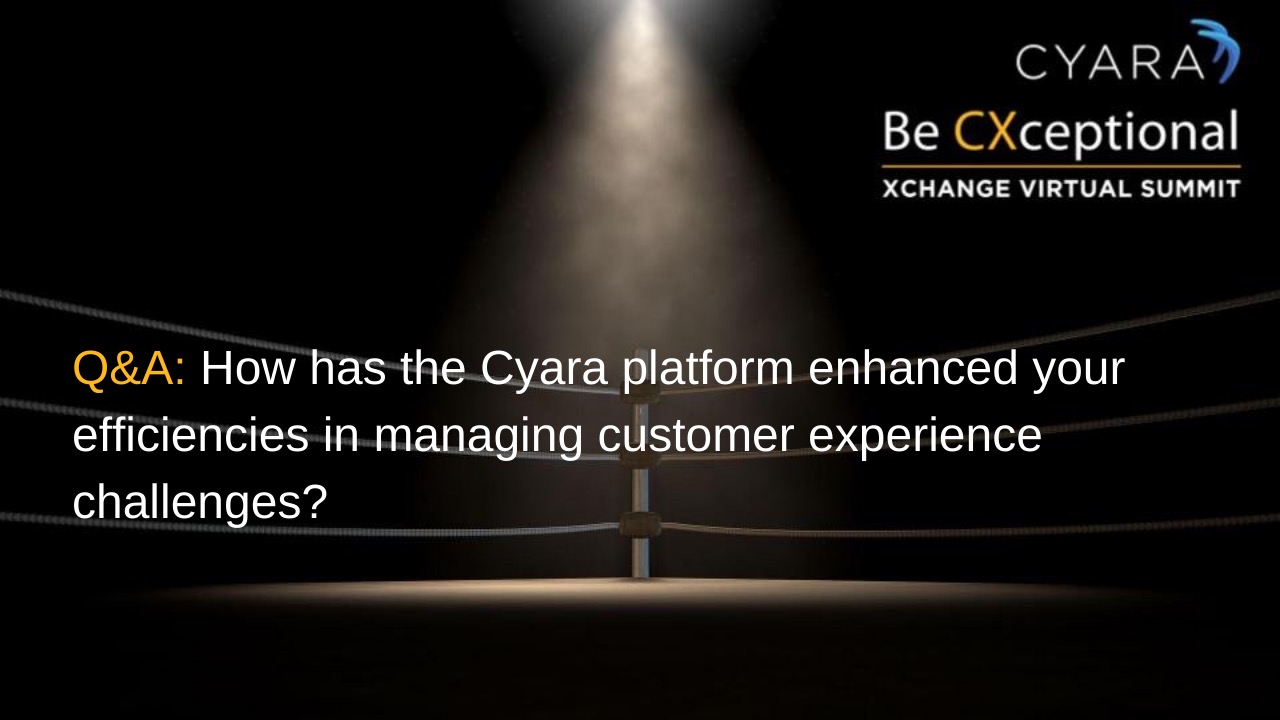 Vodafone Q&A: How has the Cyara platform enhanced your efficiencies in managing customer experience challenges?