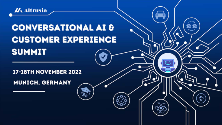 Conversational AI & Customer Experience Summit - Munich Banner for Nov 2022