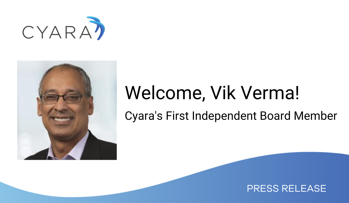 Welcome, Vik Verma