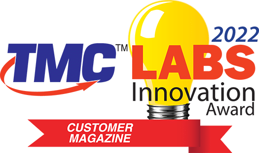 TMC Labs Customer Magazine 2022 Innovation Award