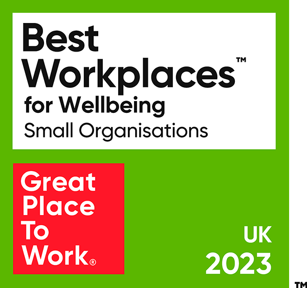 UK 2023 Great Place to Work Best Workplaces for Wellbeing Small Organisations