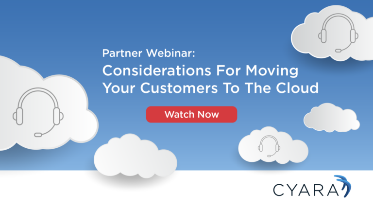 Partner webinar: considerations for moving your customers to the cloud