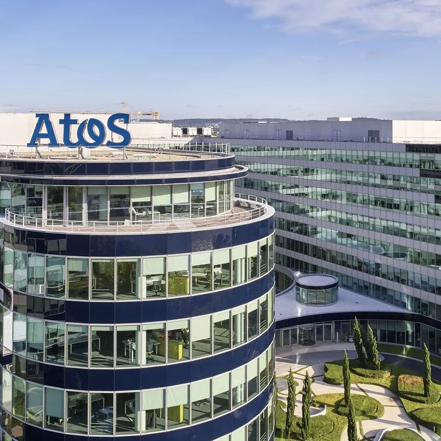 image of atos company headquarters building