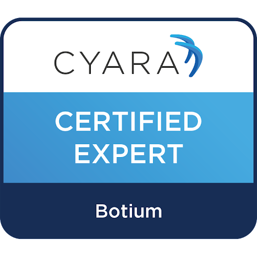 Cyara Certified Expert Badge - Botium