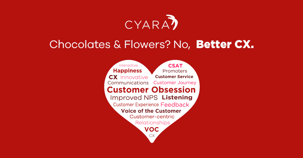 Chocolates & flowers? No, better CX.