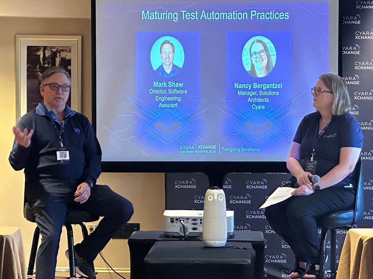 Xchange 2024 session with Mark Shaw, Nancy Bergantzel