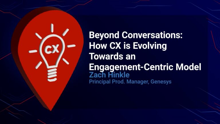 Xchange 2024-Beyond Conversations-How CX is Evolving Towards an Engagement-Centric Model