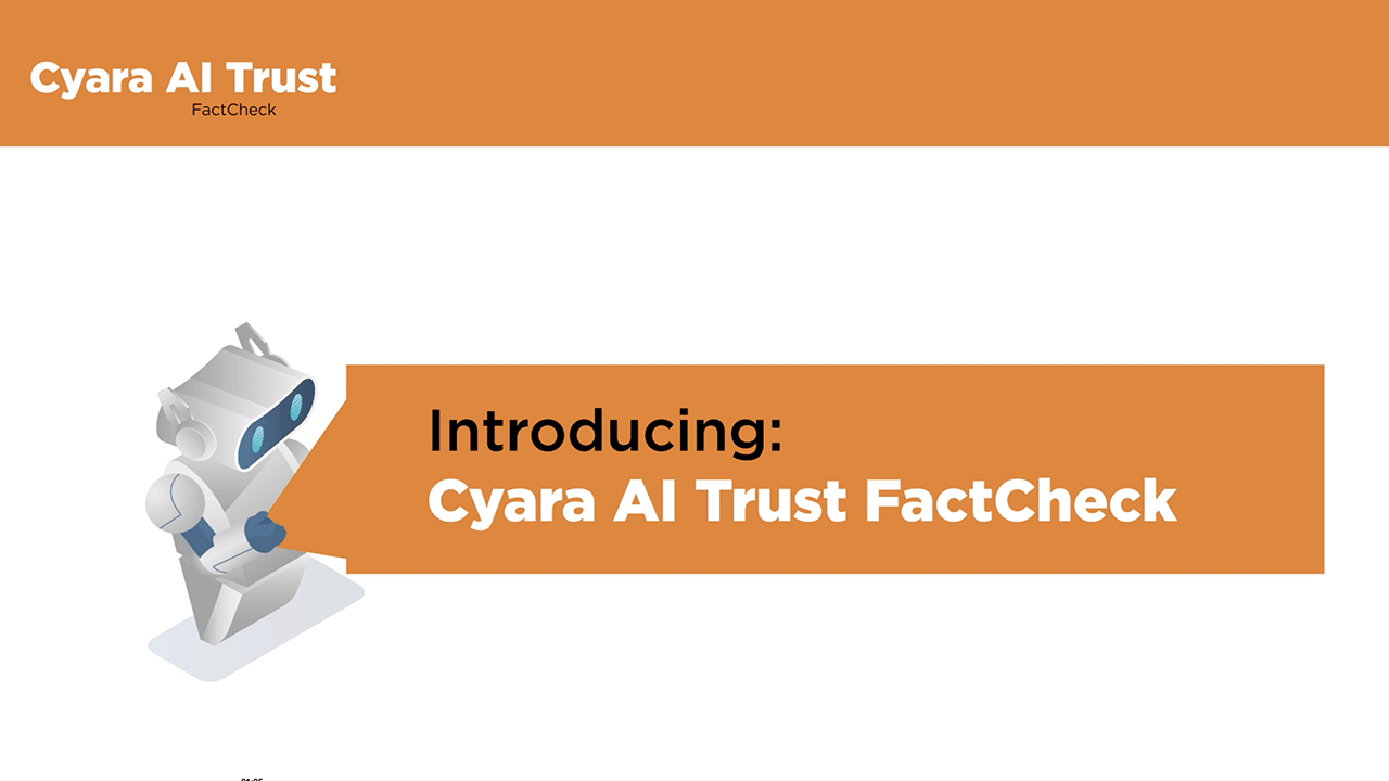 Cyara Botium AI Trust FactCheck