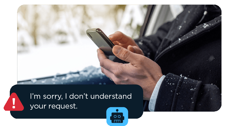 Stranded driver denied help due to chatbot not understanding the request