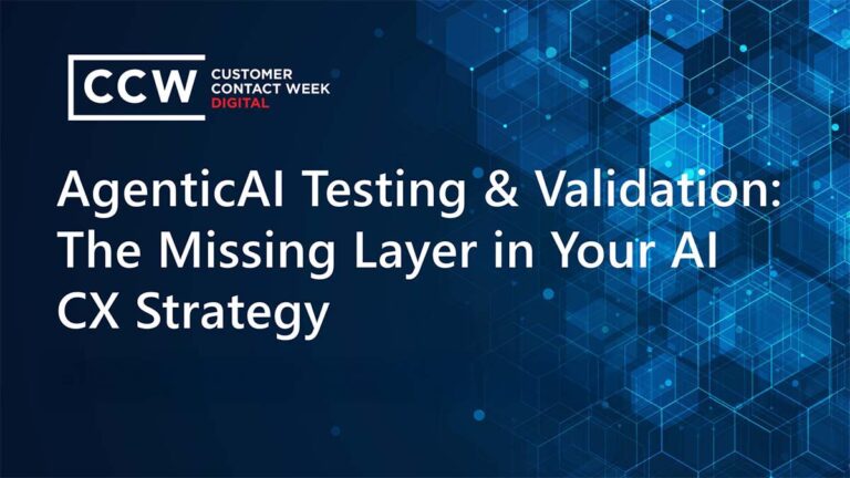webinar-CCW Digital-AgenticAI testing & validation-The missing layer in your AI CX strategy