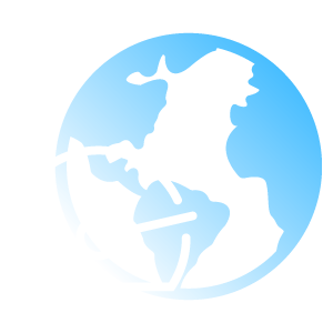 globe with speedometer