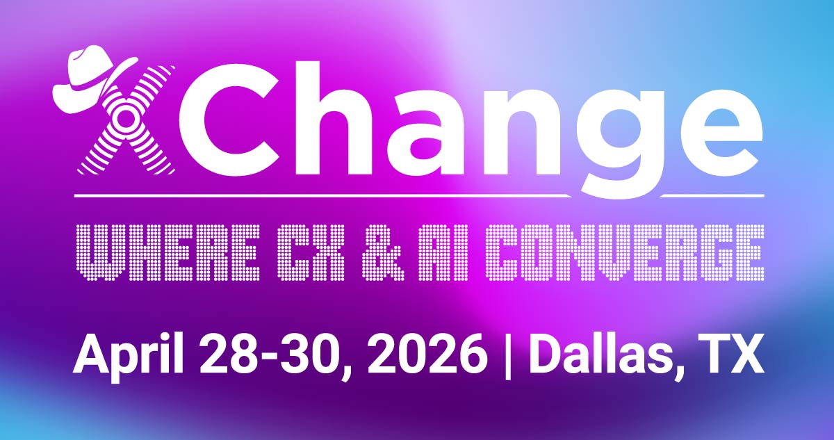 Xchange 2026-Where CX and AI converge-April 28-30 2026, Dallas TX