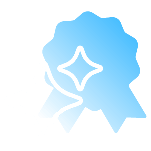 Bias-AI stars with award ribbon