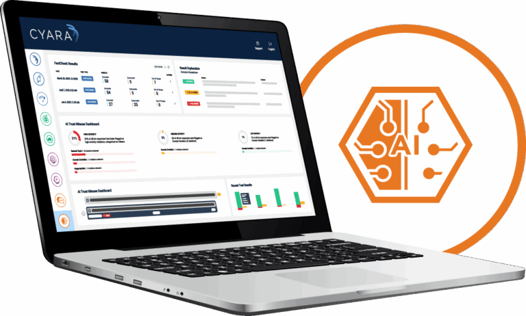 Cyara AI Trust dashboard and product icon