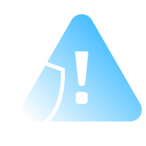 Misuse-Shield with hazard triangle