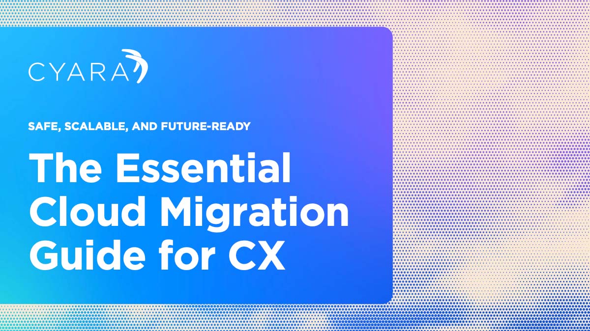 The Essential Cloud Migration Guide for CX ebook