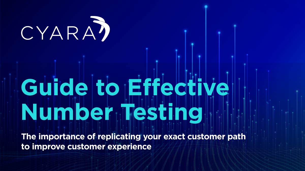 Cyara guide to effective number testing ebook