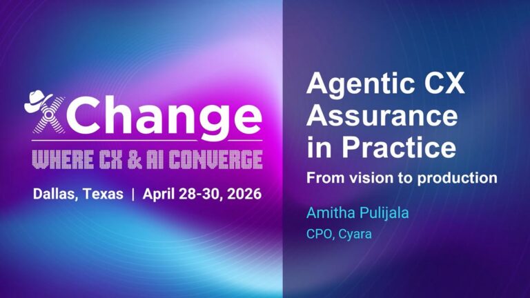 Xchange 2026-Agentic CX Assurance in Practice-Amitha Pulijala