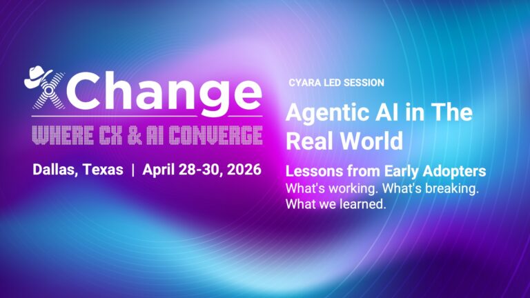 Cyara Xchange 2026 - Agentic AI in the Real World