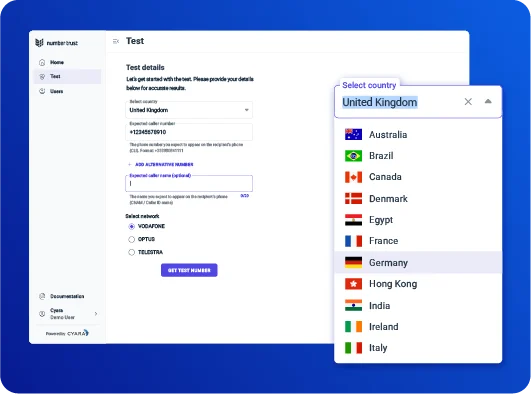 Monitor global network coverage