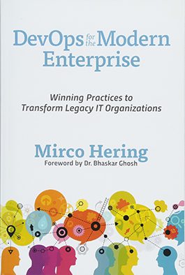 Mirco Hering Book Signing DevOps for the Modern Enterprise