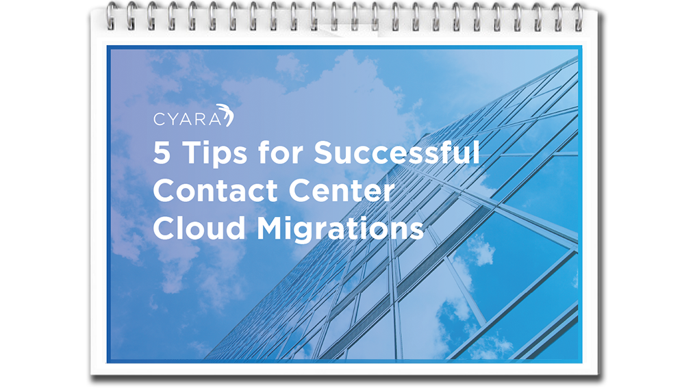 Ebook: 5 Tips for Successful Contact Center Cloud Migrations